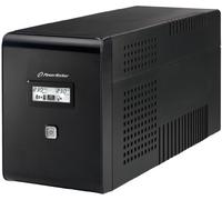 BlueWalker PowerWalker Vi 1500 LCD - Fuente de alimentación Continua (UPS) (1500 VA, 900W, 160V, 12V / 9Ah, 4h, Torre) Negro