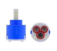 Bluewater Armaturen Cartucho universal de cerámica de alta presión 35 mm 121894 - Repuesto para muchos grifos de alta presión | Para grifos de cocina, grifos de baño, grifos de ducha, grifos de bidé