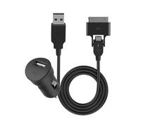 Blueway Cargador de mechero de 1A para iPhone/iPod y teléfonos micro USB,