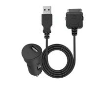 Blueway Cargador de mechero mini 1A para iPhone/iPod,