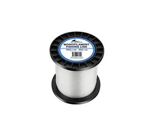 BLUEWING Hilo de Pescar monofilamento de 0,9 mm de diámetro, 100 Libras, 500 Yardas, Cuerda de Alambre Invisible de diámetro Fino, Transparente