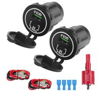 BlueXP 2 Enchufes USB 12V para Carga de Coche Conector