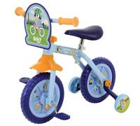 Bluey 10" Entrenamiento Bicicleta Saldo / Pedales Ruedines Altura Ajustable