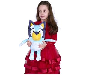 Bluey 45Cm Perro Azul Peluche Original Suave Talla XL Raza Heeler