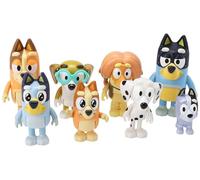 Bluey 90128 Paquete de 8 Figuras