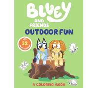 Bluey and Bingo's Outdoor Fun: A Coloring Book
