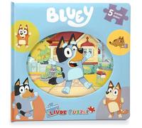 Bluey: Avec 5 puzzles (Mon Premier Livre Puzzle)