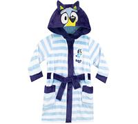 Bluey Bata Albornoz Niño | Batas Infantiles para Chicos | Azul 6-7 años