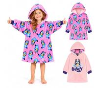 Bluey Batamanta con Capucha Polar, Sudadera Manta para Niños - Regalos Niñas