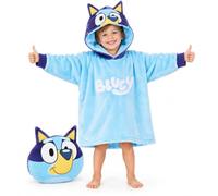 Bluey Batamanta con Capucha Polar, Sudadera Manta para Niños - Regalos Niñas
