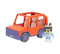Bluey Big Heeler 4WD - Coche Grande de Juguete, Interactivo, Personalizable para niños pequeños con Almacenamiento de Capucha de Apertura, Autos para niños a Partir de 3 años