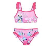 Bluey Bikini para Niña, Diseño Bingo Bañador de Dos Piezas, Natación Infantil, Talla 6 Años | Rosa