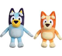 Bluey & Bingo - Paquete de 2 Peluches Oficiales de Peluche de 20 cm
