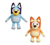 Bluey & Bingo - Paquete de 2 Peluches Oficiales de Peluche de 20 cm
