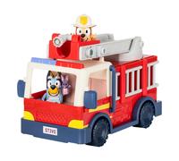 Bluey Camión de Bomberos Figuras exclusivos Bingo bombera y Bo (Importación USA)