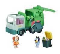 BLUEY Camión de la Basura con Figura Exclusiva y 2 Cubos | Incluye a Bluey, una figura exclusiva del señor de la basura y dos contenedores; juguete a partir de 3 años