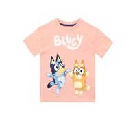 Bluey Camiseta Camiseta de Bingo para Niñas | Camisetas Manga Corta Niña | Camisetas Niñas Rosa 5-6 años