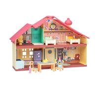 Bluey Casa de Celebraciones Ayuda Celebrar su cumpleaños. con 11 Accesorios y Muebles Quita y pon, más 1 Figura Exclusiva 6,3 cm