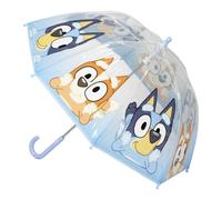 ARTESANÍA CERDÁ Paraguas infantil Poe Burbuja Bluey – Diseño oficial, apertura de seguridad