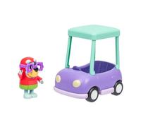 BlueY Conduce a Tus Amigos en Este pequeño vehículo: Conduce con Janet en el Coche de la Abuela, una Figura de Janet de 6 a 7,6 cm con articulaciones articuladas Que Cabe en Este vehículo