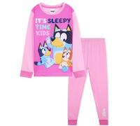 Bluey Conjunto Pijama de 2 Piezas para Niña - Regalo para Niños (Rosa, 4-5 Años)