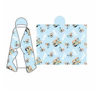Bluey Coral hooded blanket 120x150cm Moose