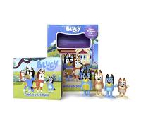 Bluey Cuentos y aventuras - Libros de actividades para niños, cuento de 10 páginas y 4 figuras
