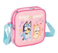 BLUEY DANCE - Bandolera Pequeña, Bandolera Infantil, Bolso Niño, Ideal para Niños de 5 a 14 Años, Cómoda y Versátil, Calidad y Resistencia, 16x4x18 cm