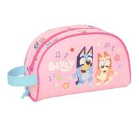 BLUEY DANCE - Neceser Grande Niño, Neceser Infantil, Adaptable a Carro, Ideal para Niños de 5 a 14 Años, Cómodo y Versátil, Calidad y Resistencia, 26x16x9 cm