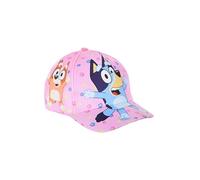 Bluey Gorro para Niños, Clasica Gorra de Beisbol, Gorra Bingo Coco Chloe, Regalo para Niños y Niñas | Rosa