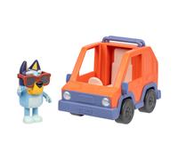 Bluey Circula Amigos en Este simpático vehículo Viaja en el vehículo Todoterreno, Cabe una Figura articulada de 6-7,6 cm, Incluye Figura
