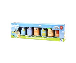 BLUEY Juego de Bolos de Madera 253C