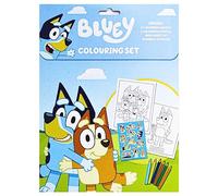Bluey - Juego de pegatinas para colorear para niños a partir de 3 años
