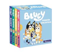 Bluey – Libro juguete: Pequeña biblioteca – Cuentos infantiles – Edición en español