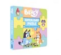 Bluey. Libro Juguete - Superlibro Puzzle. 4 Puzles De Dos Caras P Ara