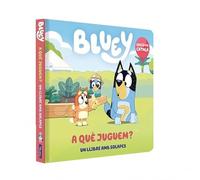 Bluey. Llibre de cartró amb solapes - A què juguem? (Mans petitones)
