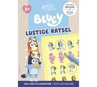 Bluey - Lustige Rätsel: Bunter Rätselspaß mit Bluey, Bingo und ihren Freunden | Ab 3 Jahren | Auf Recyclingpapier