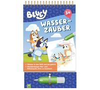 Bluey Malbuch Wasserzauber: Wassermalbuch ab 3 Jahren: Mal- & Rätselbuch mit Wassertankstift I Geschenk für Mädchen und Jungen