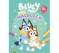 Bluey Mein Malblock für Kinder ab 3 Jahren: Lustiges Malbuch für kleine Fans von Bluey und Bingo I Ausmalblock