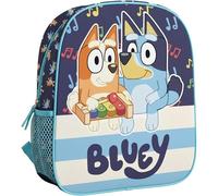 Bluey Mochila para guardería infantil, 25 x 20 x 11 cm, con correas acolchadas