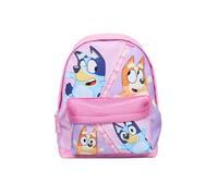 Bluey Mochila para niñas - Mochila de guardería para niños - Bolsas deportivas rosas para niñas con bingo - Bolsa para niños pequeños para guardería preescolar
