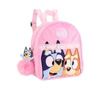 Bluey Mochila para niñas - Mochila de viaje para niños y niños pequeños, mochila escolar ideal para guardería y uso diario