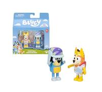 Bluey Pack 2 Figuras Fairtale, Figuras Articuladas Amigos Preparados para IR de Aventuras, Muñecos de la Serie Infantil, Juguetes Exclusivos, Famosa (BLY91310)