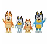 Figuras De Acción Bluey Y Familia 4-Pack | Bluey | Bingo Chilli | Bandit