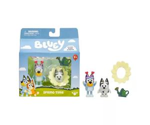 Bluey: Pack doble de figuras de juego - Primavera