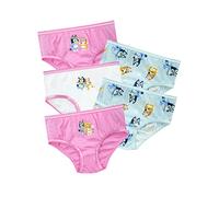 Bluey Paquete de 5 Prendas Interiores para Niñas Multicolor 6-7 años