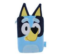 Bluey Pencil Case Soft Plush Zip Pencil Case for Kids Cute Character Station