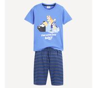 Bluey Pijama corto Les Bluey. Talla 108 cm (5 años). Color Azul