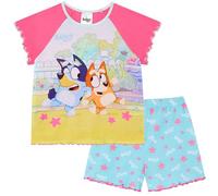 Bluey Pijama de Manga Corta Niñas Bingo - 7-8 Años: 128cm