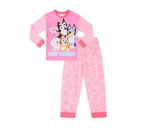 Bluey Pijama largo para niñas Best Friends, rosa, 3-4 años